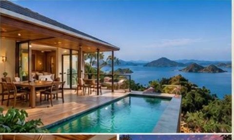 Komodo Horizon Residence - kolam utama & tampak luar